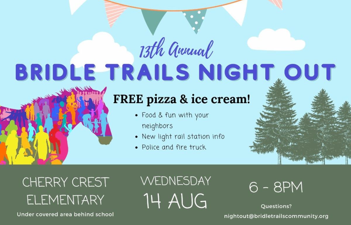 Bridle Trails Night Out Information